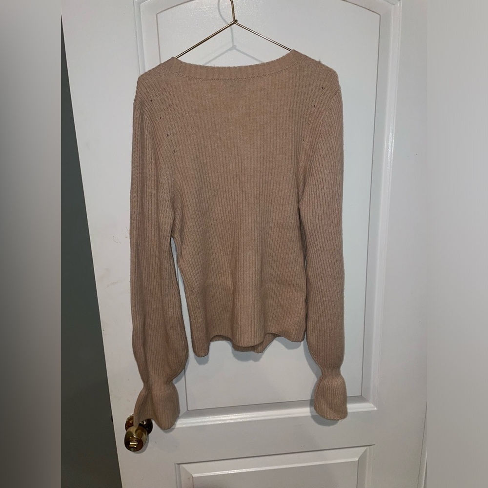 New! Paige Virtue Sweater in Camel 🤎 Medium NWT! - Picture 7 of 10